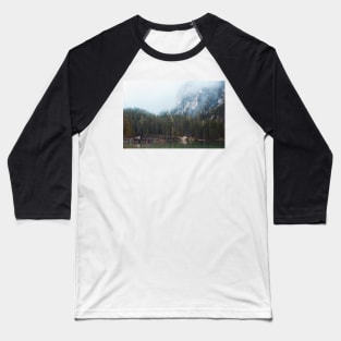 Lake Braies Baseball T-Shirt